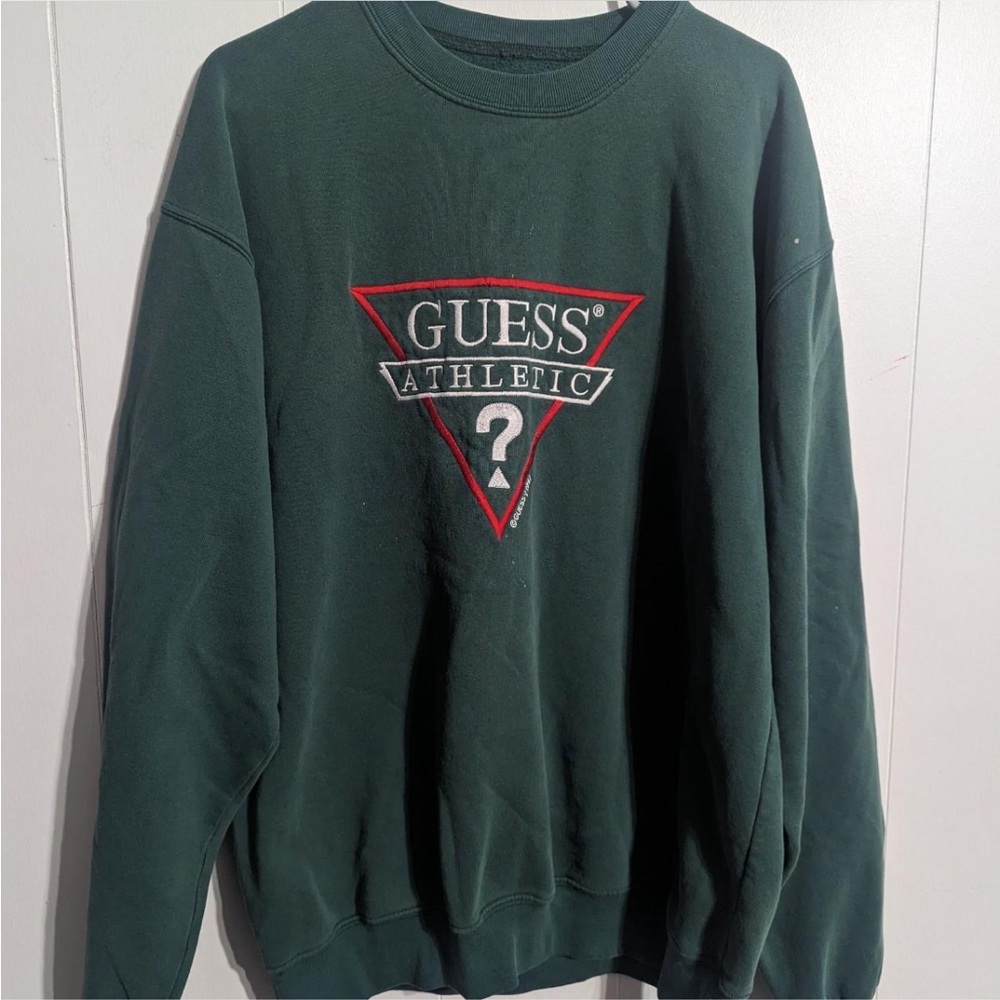 GUESS  Green Crewneck Sweater
